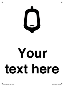 Custom information: urinal toilet